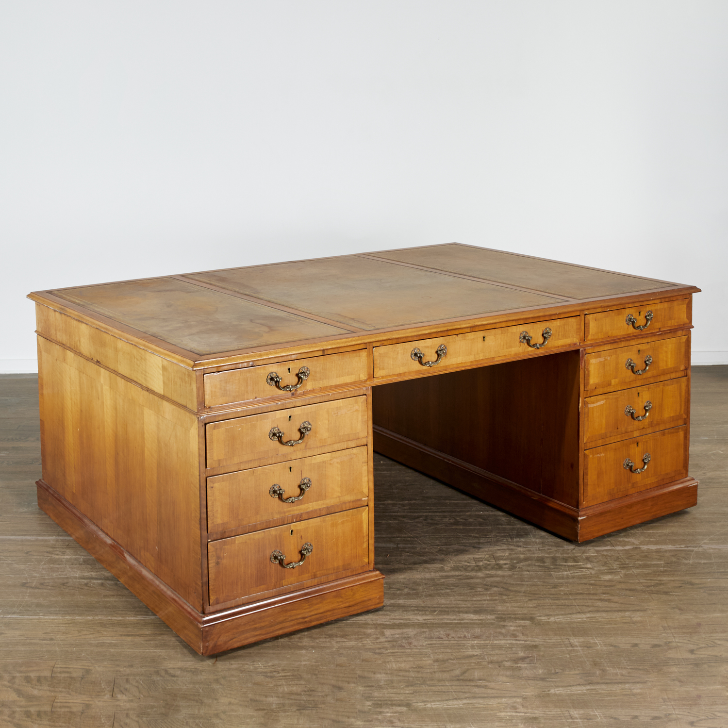 GEORGE III INLAID MAHOGANY PARTNERS