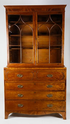 GEORGE III INLAID MAHOGANY