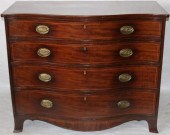 GEORGE III INLAID MAHOGANY SER