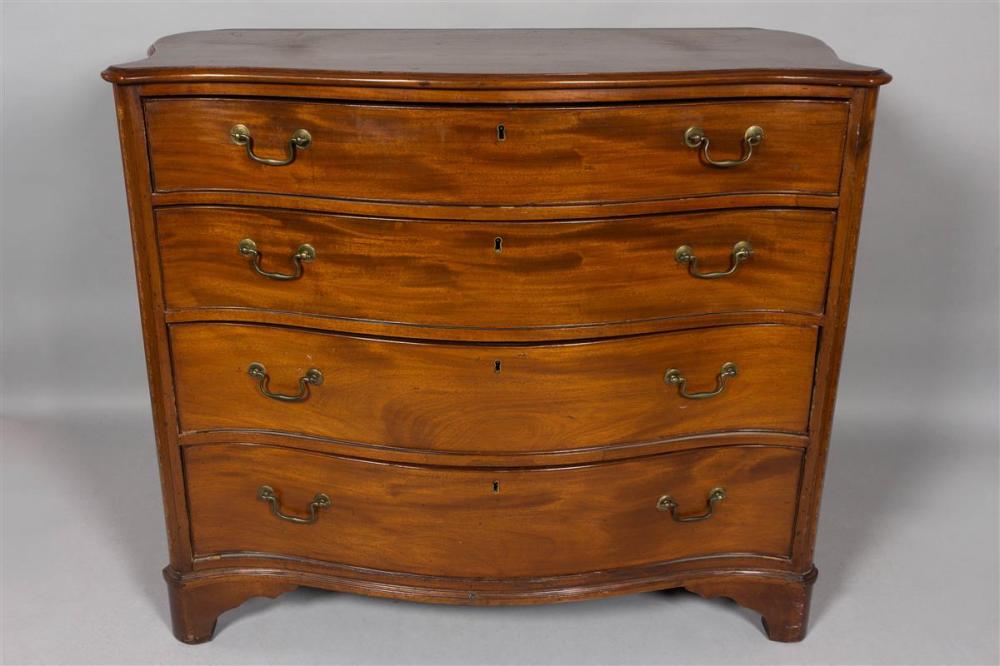 GEORGE III INLAID MAHOGANY