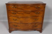 GEORGE III INLAID MAHOGANY SER