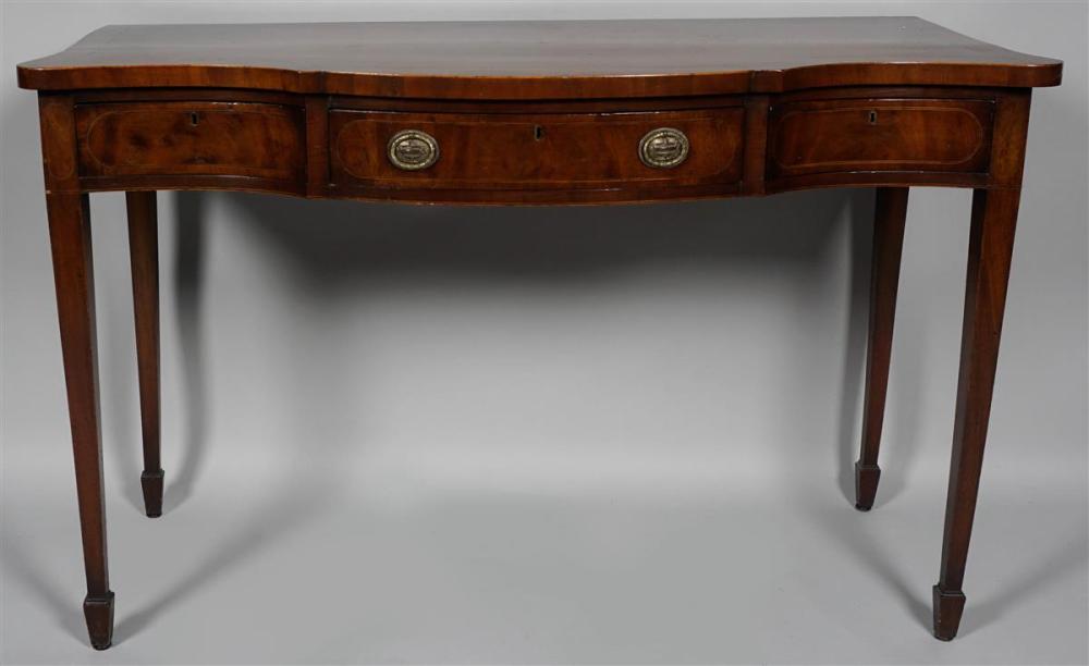 GEORGE III INLAID MAHOGANY