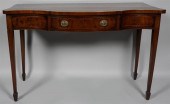 GEORGE III INLAID MAHOGANY SER
