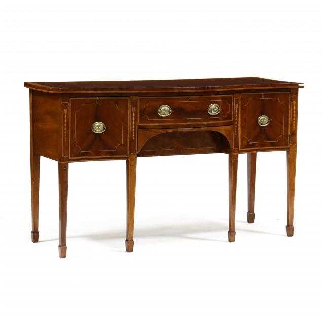 GEORGE III INLAID MAHOGANY