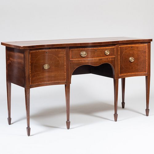 GEORGE III INLAID MAHOGANY