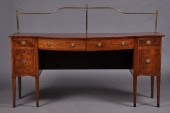 GEORGE III INLAID MAHOGANY SER