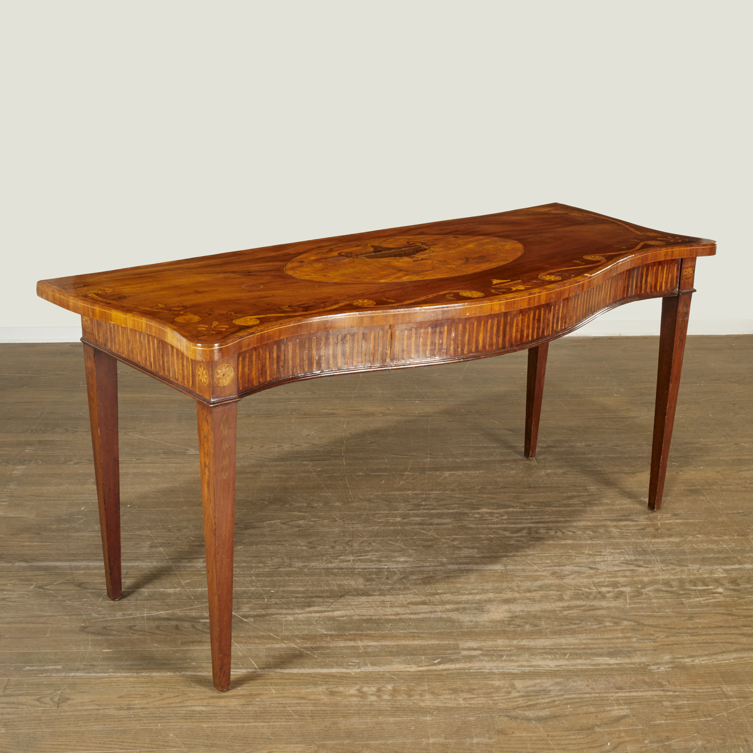 GEORGE III INLAID MAHOGANY