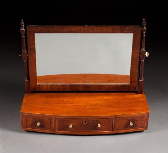 George III inlaid mahogany