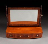 George III inlaid mahogany sha