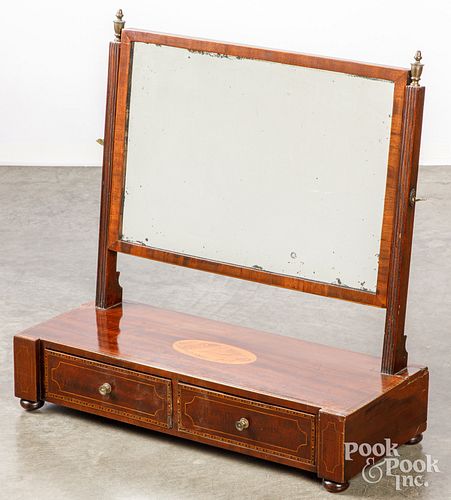 GEORGE III INLAID MAHOGANY