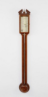 GEORGE III INLAID MAHOGANY STI