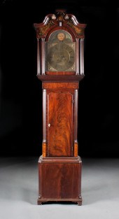 George III inlaid mahogany tal