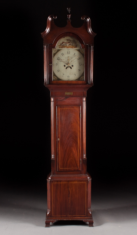 George III inlaid mahogany