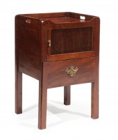 GEORGE III INLAID MAHOGANY TRA