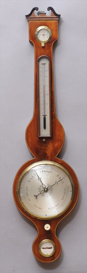 GEORGE III INLAID MAHOGANY WHEEL