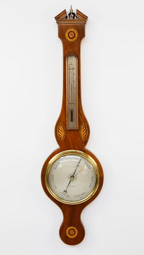 GEORGE III INLAID MAHOGANY WHEEL