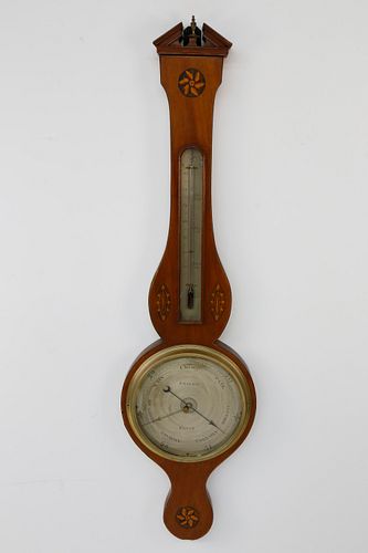 GEORGE III INLAID MAHOGANY WHEEL