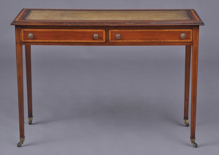 GEORGE III INLAID MAHOGANY