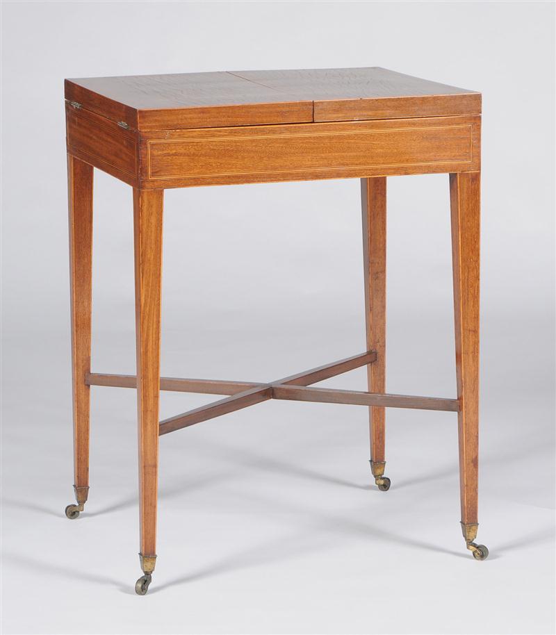 GEORGE III INLAID PARTRIDGEWOOD