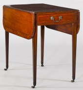 George III Inlaid Pembroke Tab