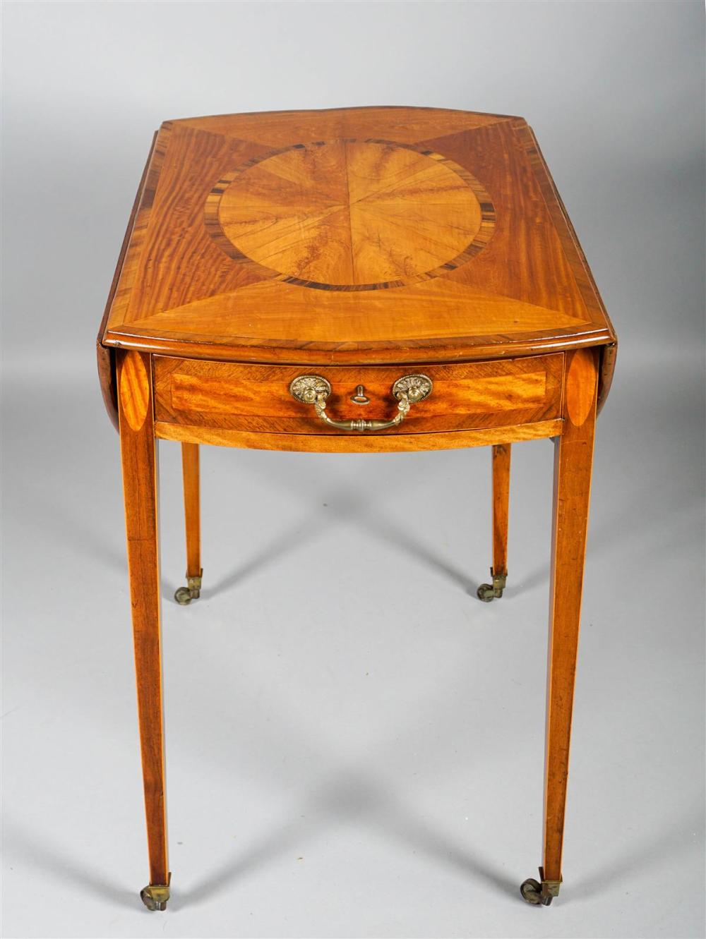 GEORGE III INLAID SATINWOOD