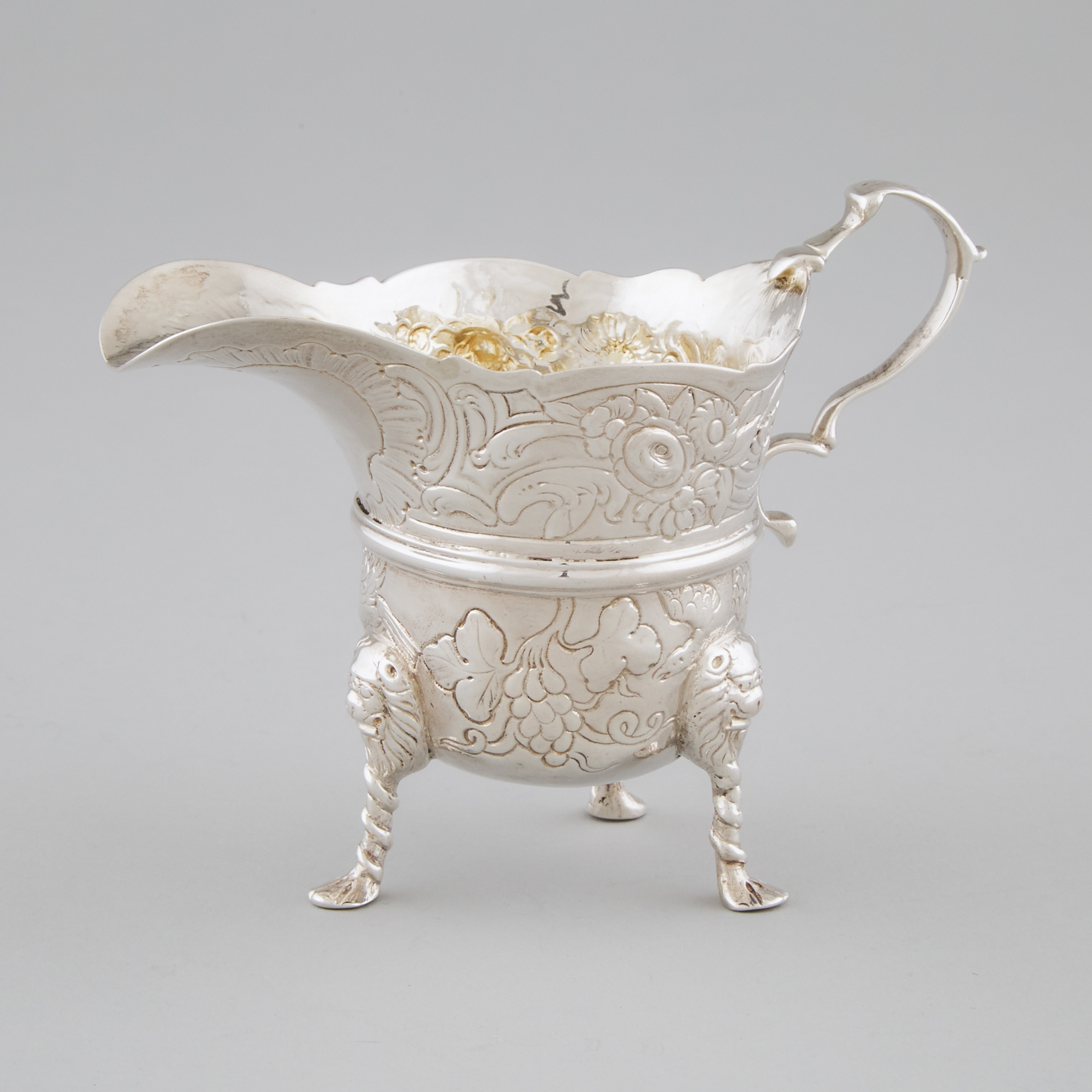 George III Irish Silver Cream