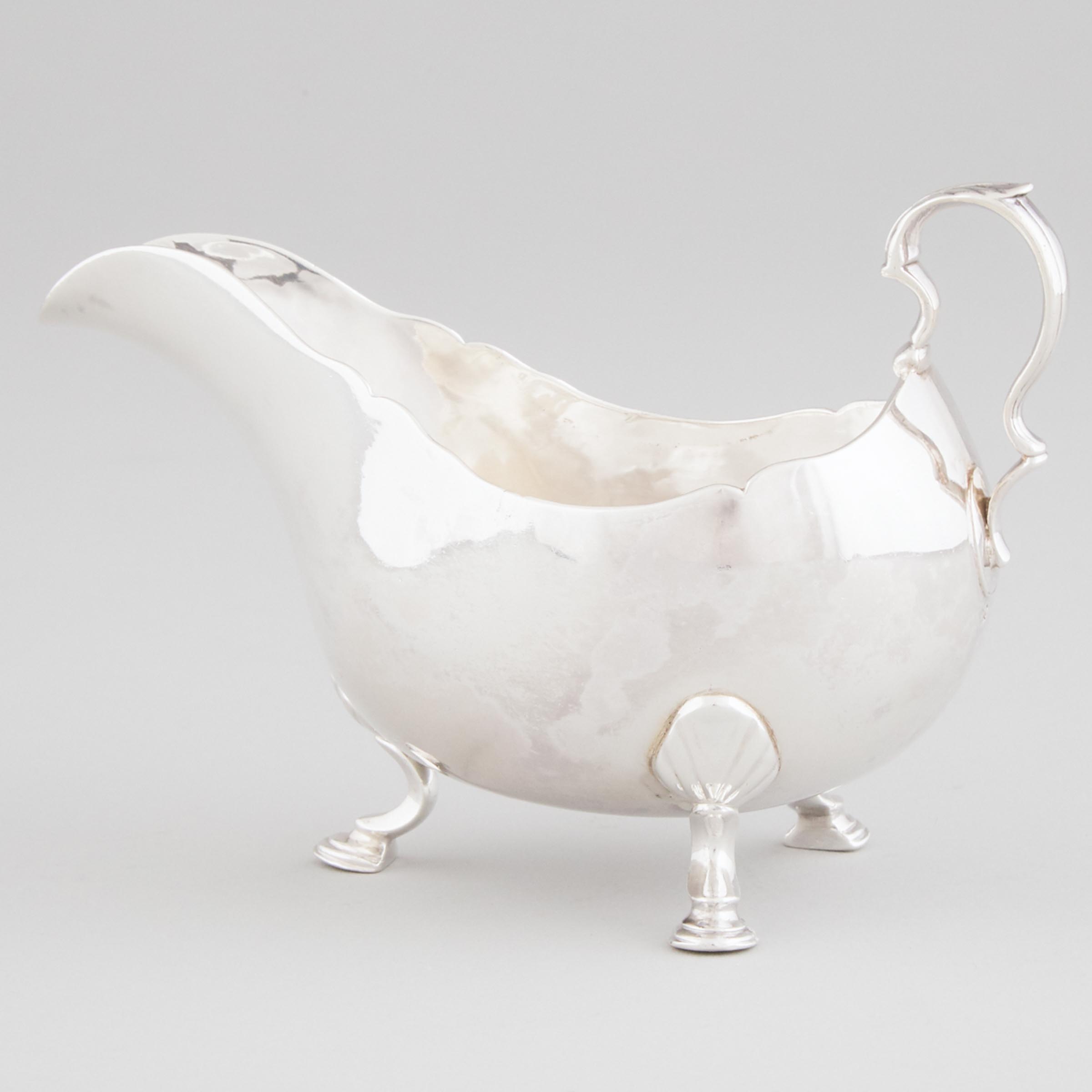 George III Irish Silver Sauce Boat,