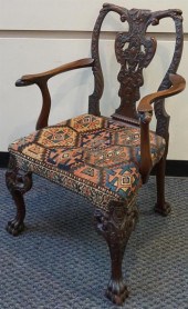 GEORGE III IRISH STYLE CARVED