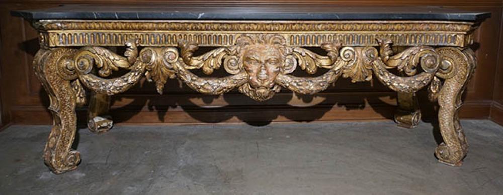 GEORGE III IRISH STYLE GILTWOOD