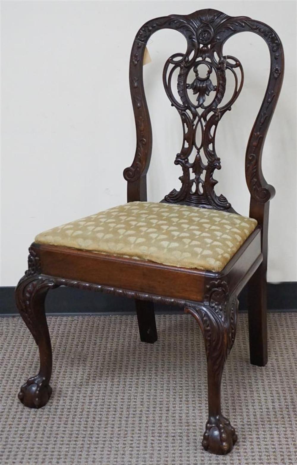 GEORGE III IRISH STYLE MAHOGANY
