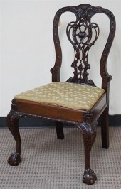 GEORGE III IRISH STYLE MAHOGAN