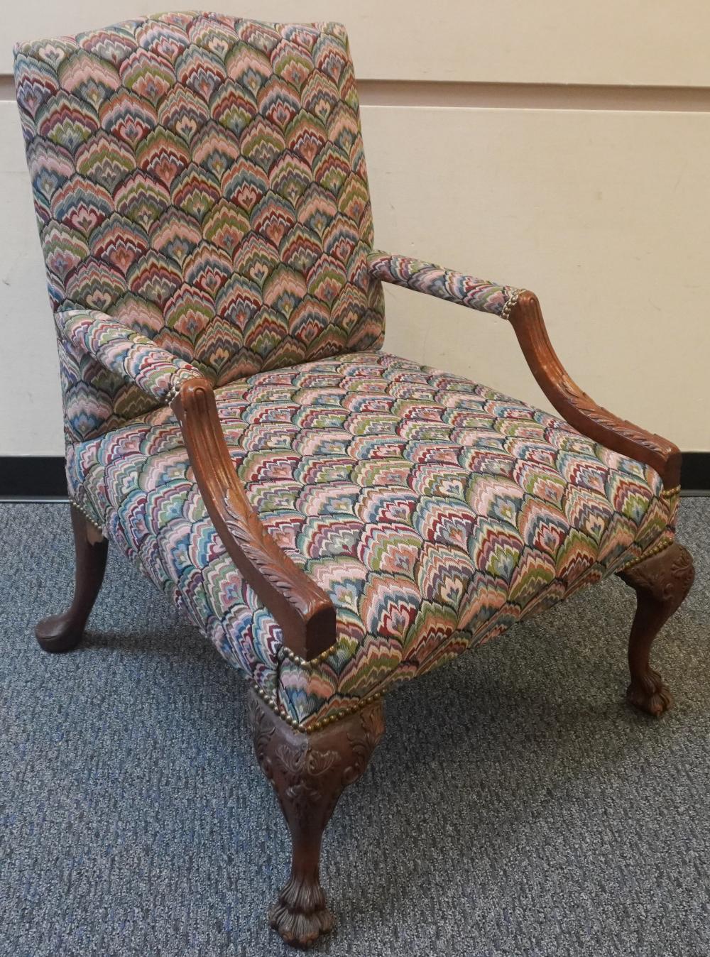 GEORGE-III-IRISH STYLE MAHOGANY AND
