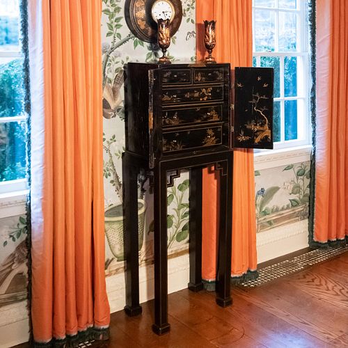 GEORGE III JAPANNED AND CHINOISERIE
