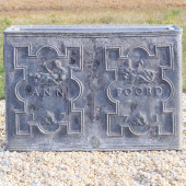 GEORGE III LARGE LEAD CISTERN,