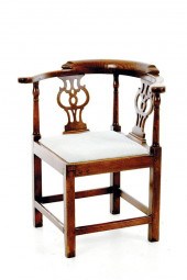 George III mahogany and elm ro