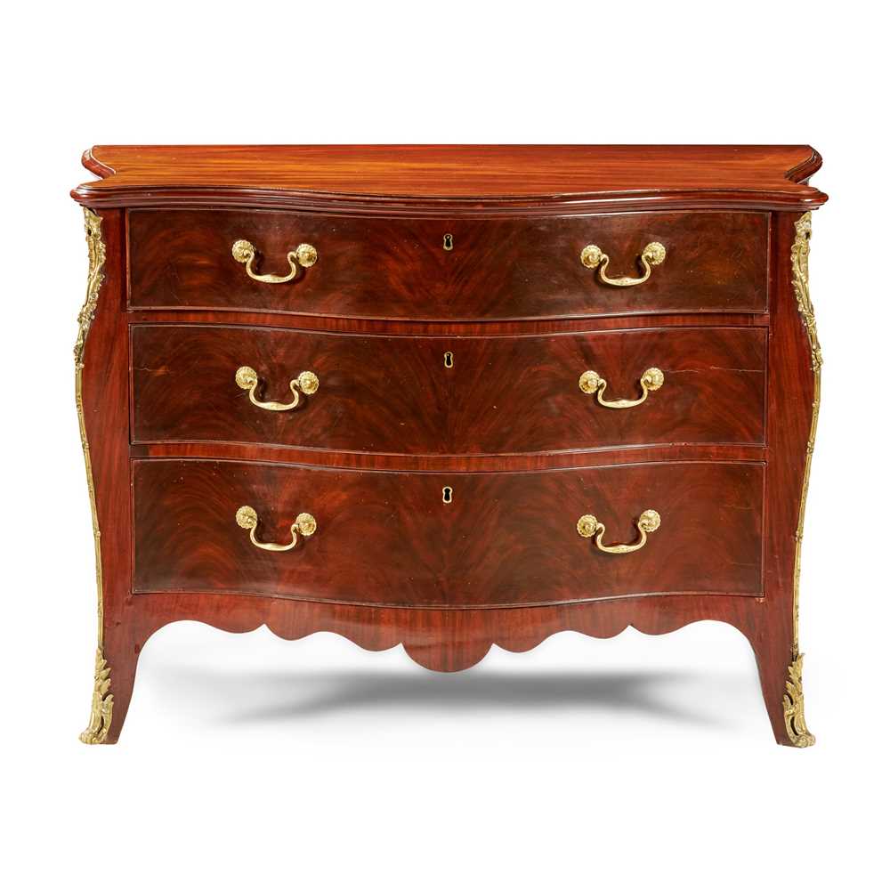 GEORGE III MAHOGANY AND GILT