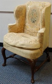 GEORGE III MAHOGANY AND NEEDLE