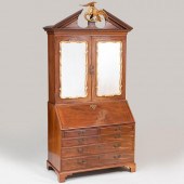 GEORGE III MAHOGANY AND PARCEL