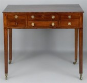 GEORGE III MAHOGANY AND STRING