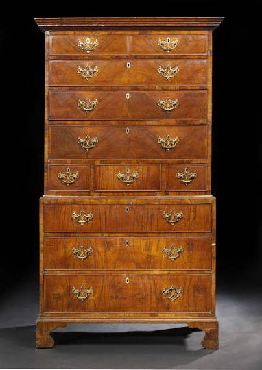 George III Mahogany and Walnut