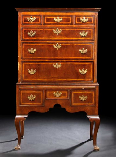George III Mahogany and Walnut