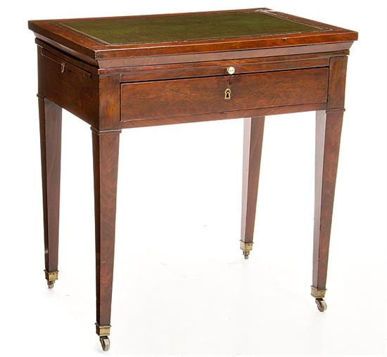 George III mahogany architect's