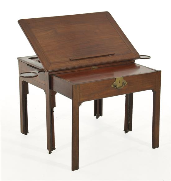 George III mahogany architect's