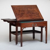 GEORGE III MAHOGANY ARCHITECT'
