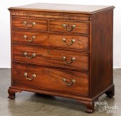 GEORGE III MAHOGANY BACHELORS