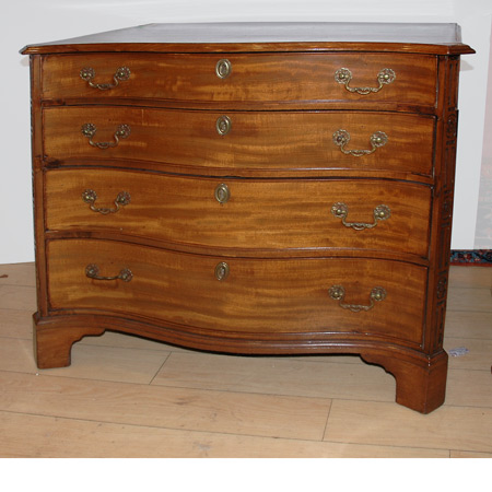 George III Mahogany Bachelor's