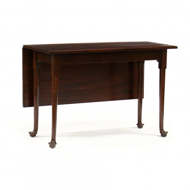GEORGE III MAHOGANY BEDROOM TABLE