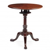 GEORGE III MAHOGANY BIRDCAGE T