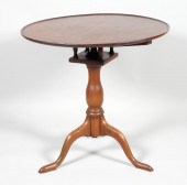 GEORGE III MAHOGANY BIRDCAGE T