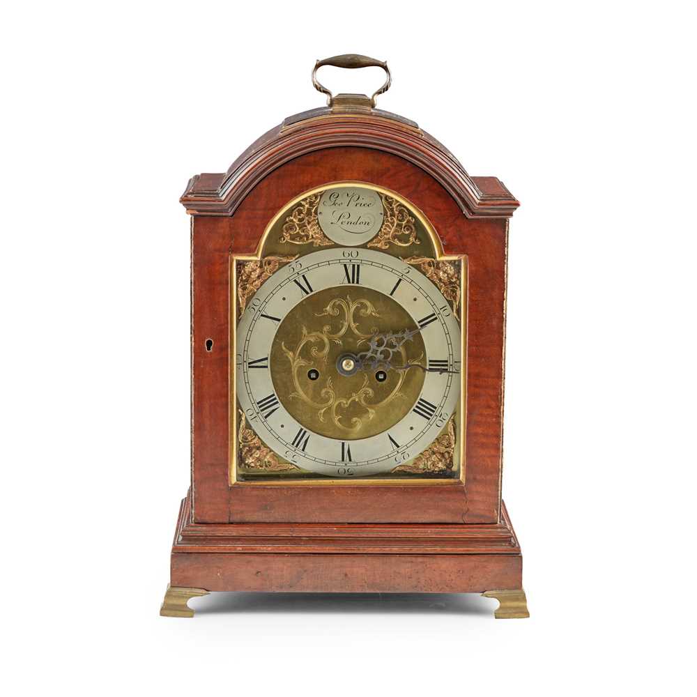 GEORGE III MAHOGANY BRACKET